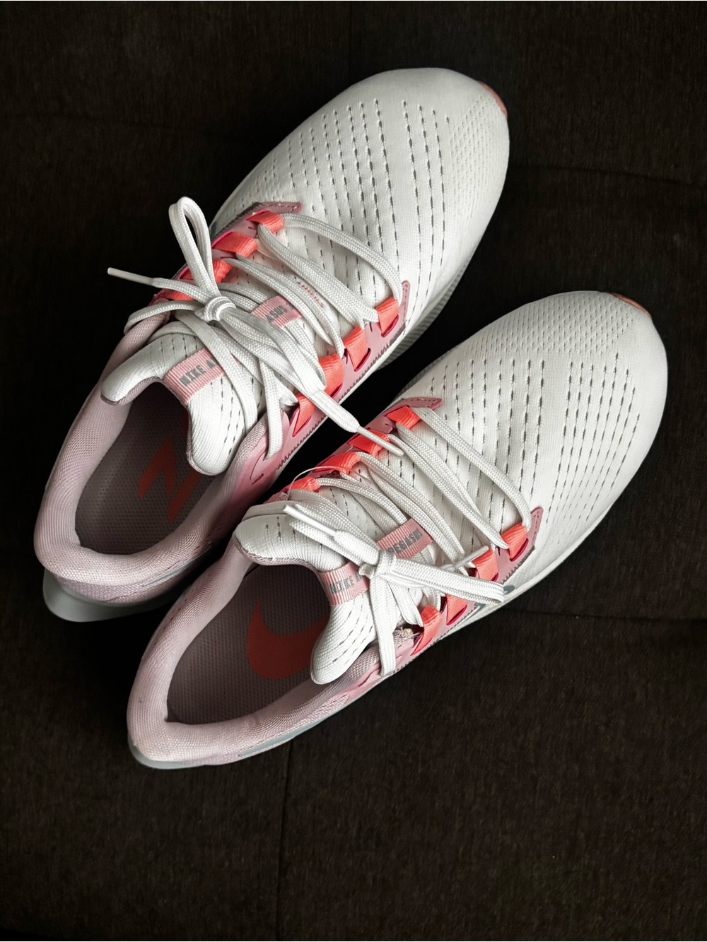 Nike Women Air Zoom Pegasus 38 'Sail Pink Glaze size 8.5 - Picture 2 of 10